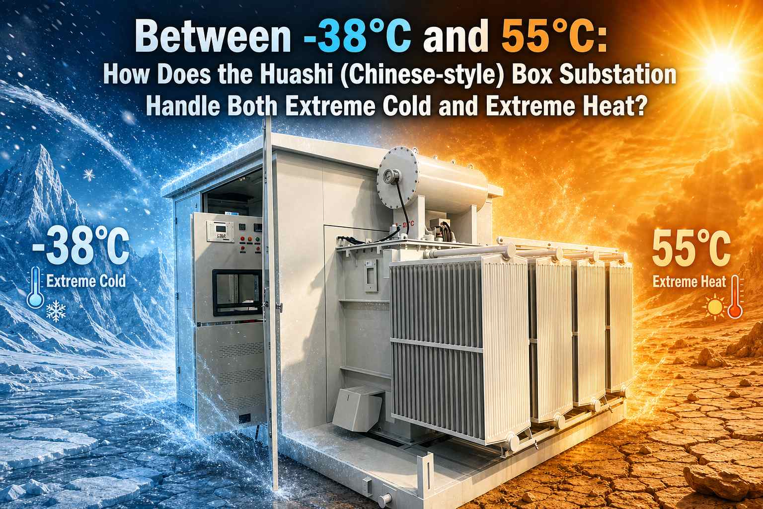 Medzi -38 °C a 55 °C: Ako funguje rozvodňa Huashi (v čínskom štýle)